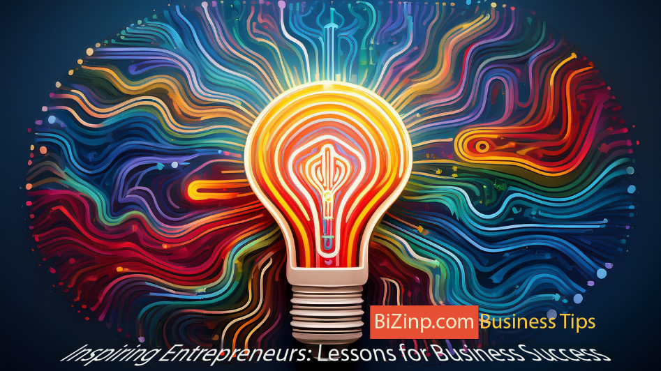 A vibrant lightbulb with colorful abstract paths symbolizing key entrepreneurial traits like innovation, perseverance, and risk-taking for business success.